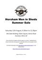 Horsham Men in Sheds Summer Sale